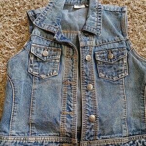 Kids Denim Vest